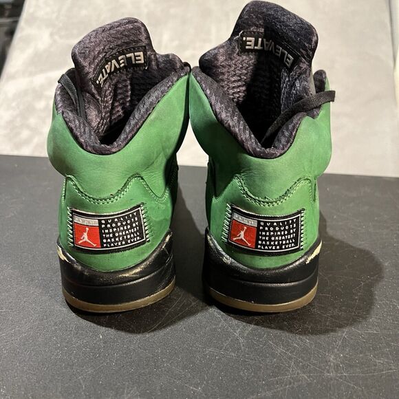Jordan 5 Retro Oregon 2020 Mens 9 Green CK6631-307 Athletic Basketball Sneakers